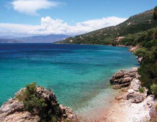 Corfu vista spiaggia
