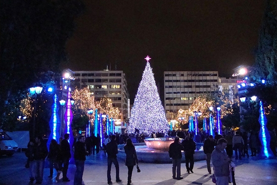 Natale a piazza Sintagma