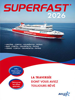 Catalogue des ferries Italie-Grèce 2026